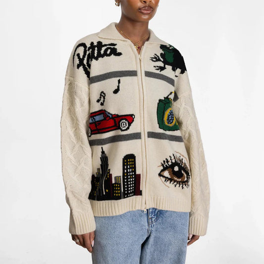 Perfect Day Knitted Cardigan - Peyote