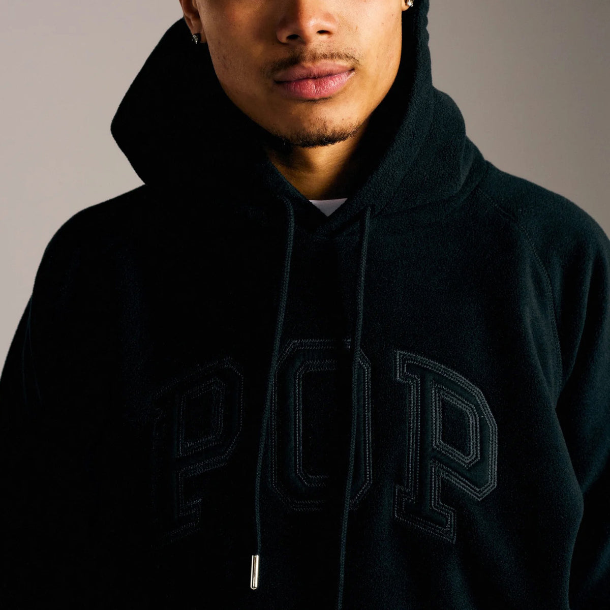 Arch Hooded Sweat - Black Fleece