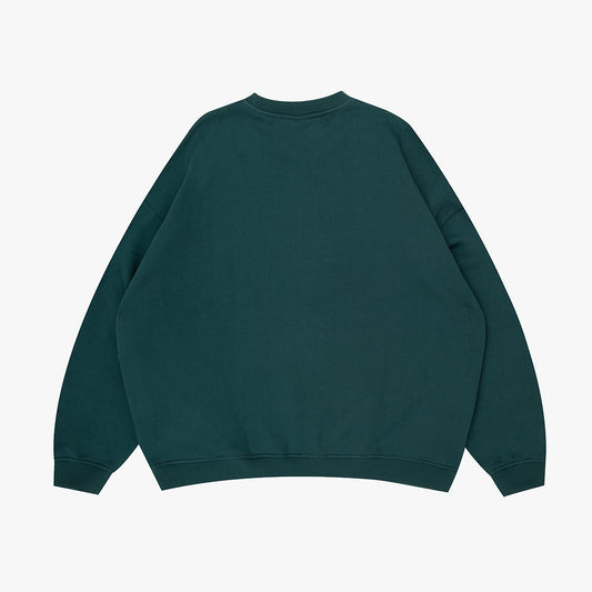 Powell Oversized Sweatshirt - Deep Green