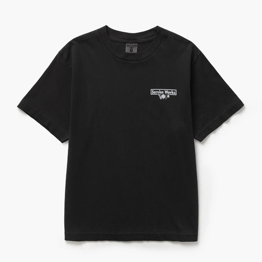 Pigment Dyed Trademark Tee - Black