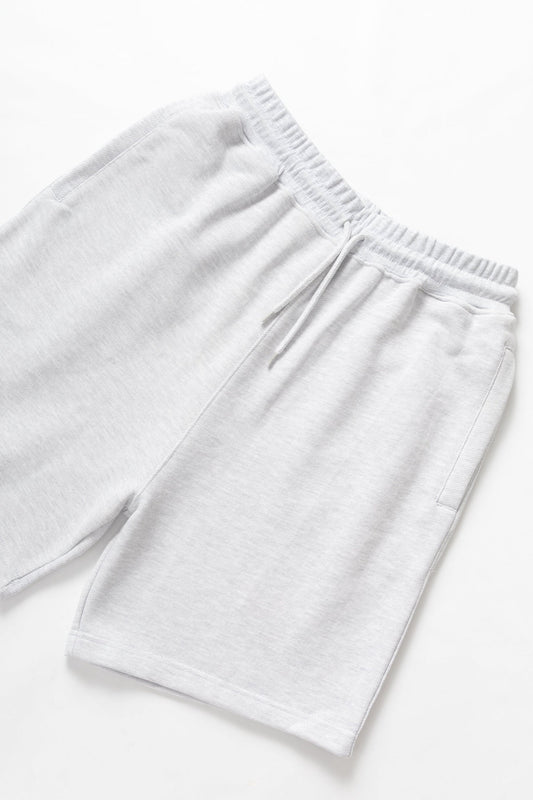 Loopback Sweat Shorts - Ash