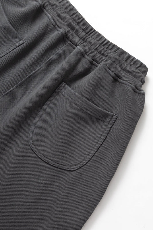 Loopback Sweat Shorts - Washed Black