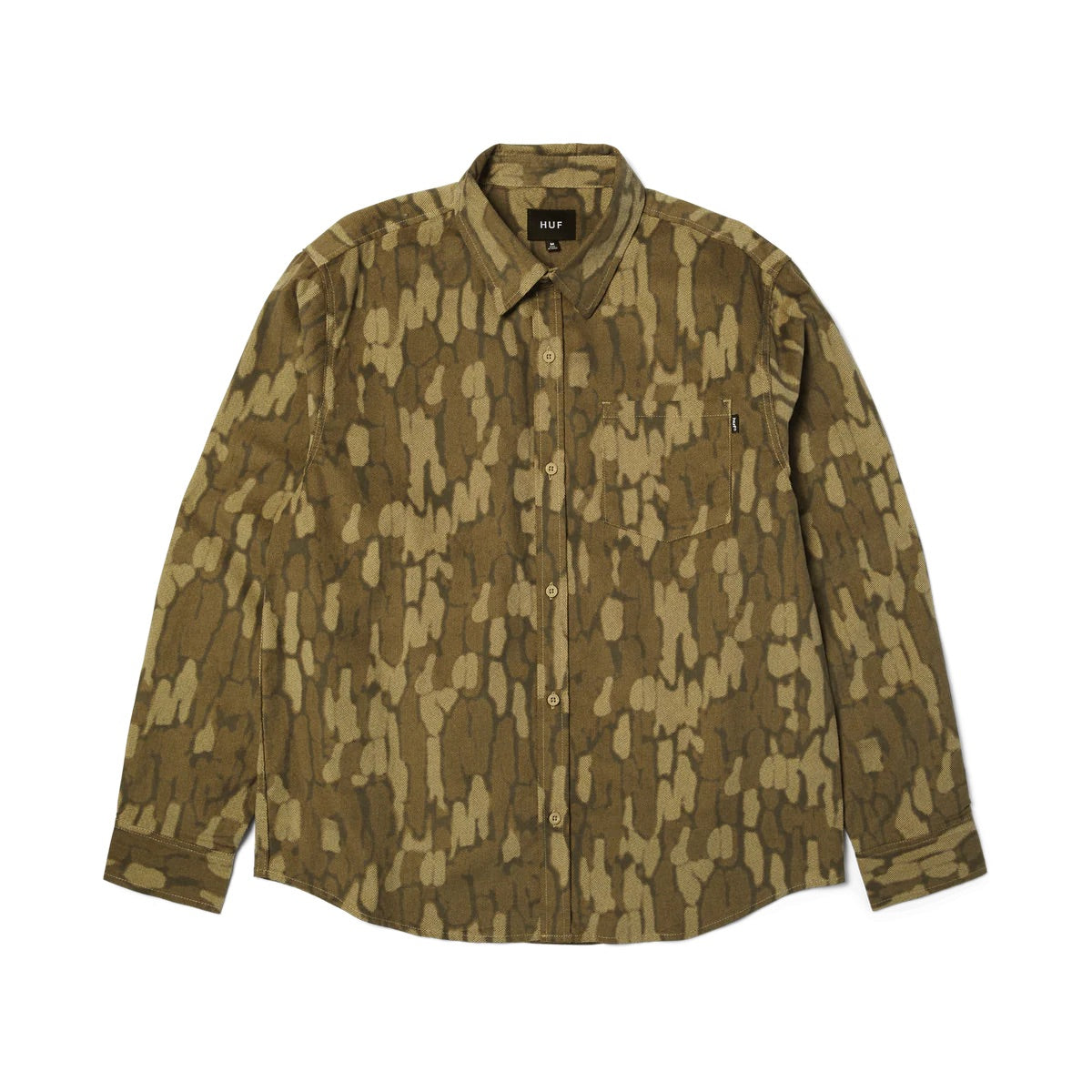 Warped Camo Corduroy Shirt - Muted Camo