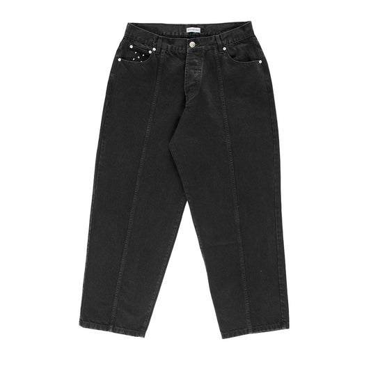 DRS Denim Seam Pants - Washed Black Denim
