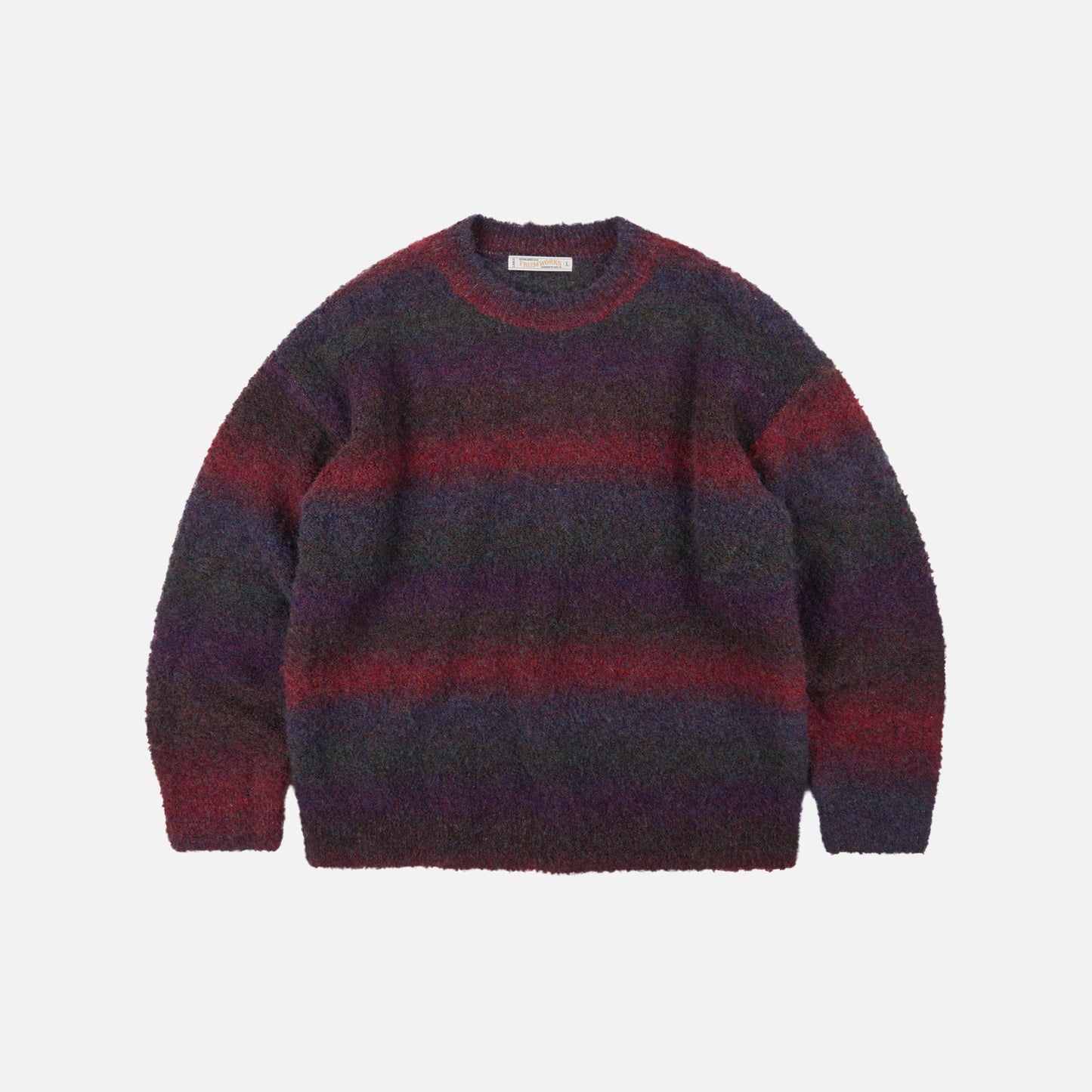 Gradation Boucle Knit - Purple