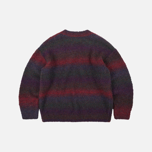 Gradation Boucle Knit - Purple