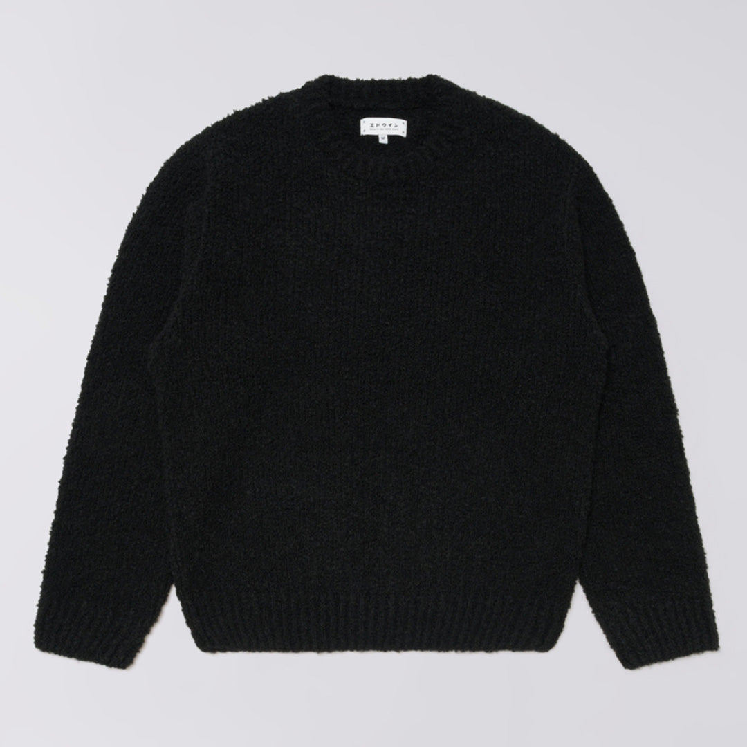 Dun Textured Sweater - Black