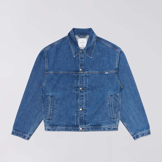 Freeland Jacket - Blue mid stone wash
