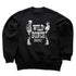 AKA Six X Wild Bunch Cowboys Sweatshirt - Black