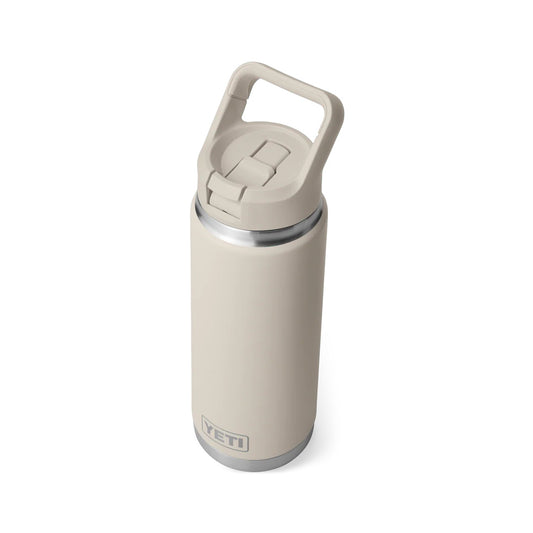 Rambler™ 26oz Bottle, Straw Cap - Cape Taupe