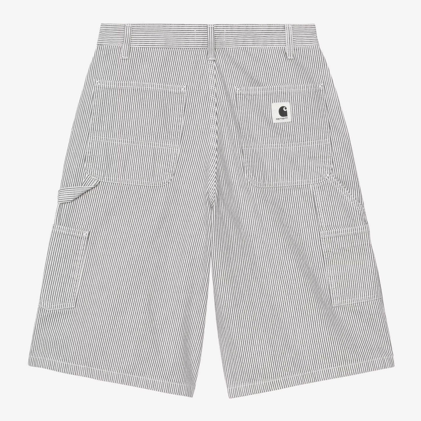 W' Mercer Single Knee Short - Mercer Stripe, Graphite / Stone Washed