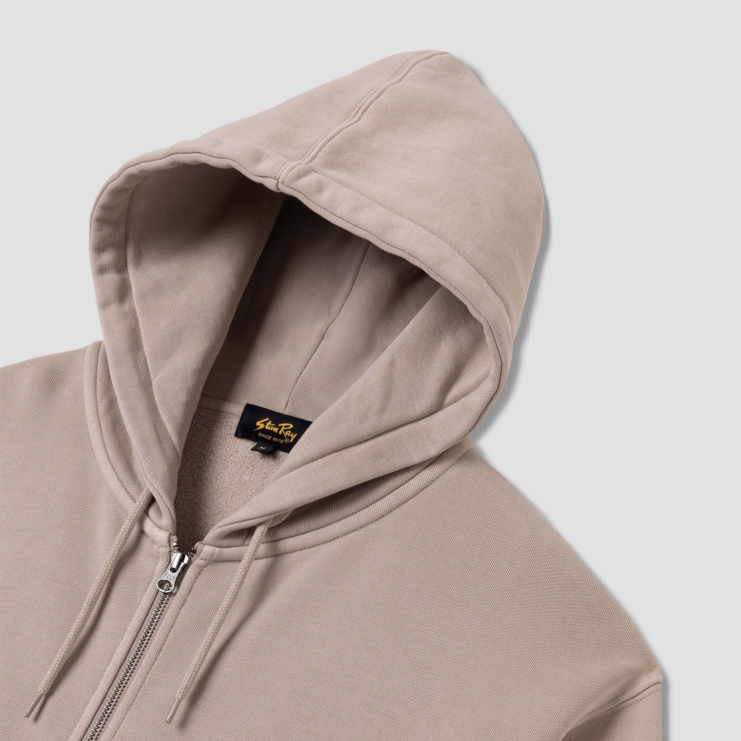 Patch Zip Hood - Eucalyptus